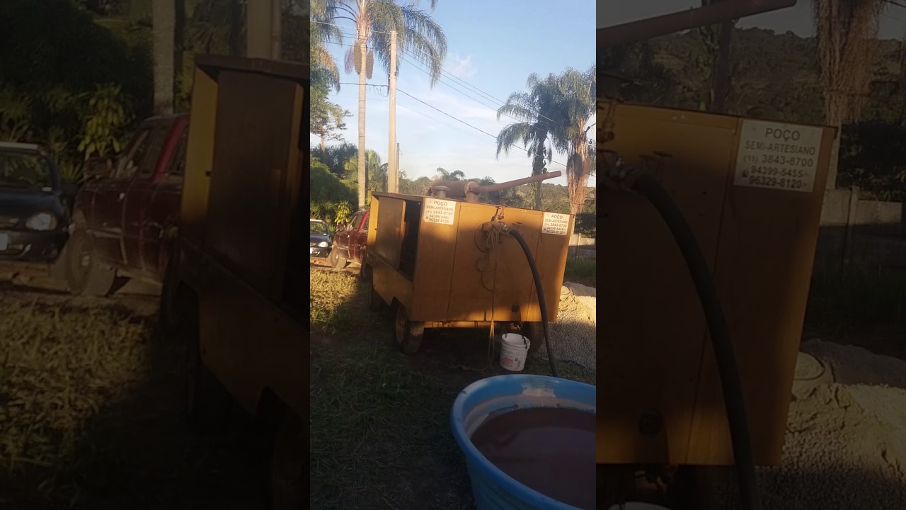 Furando rocha no compressor
