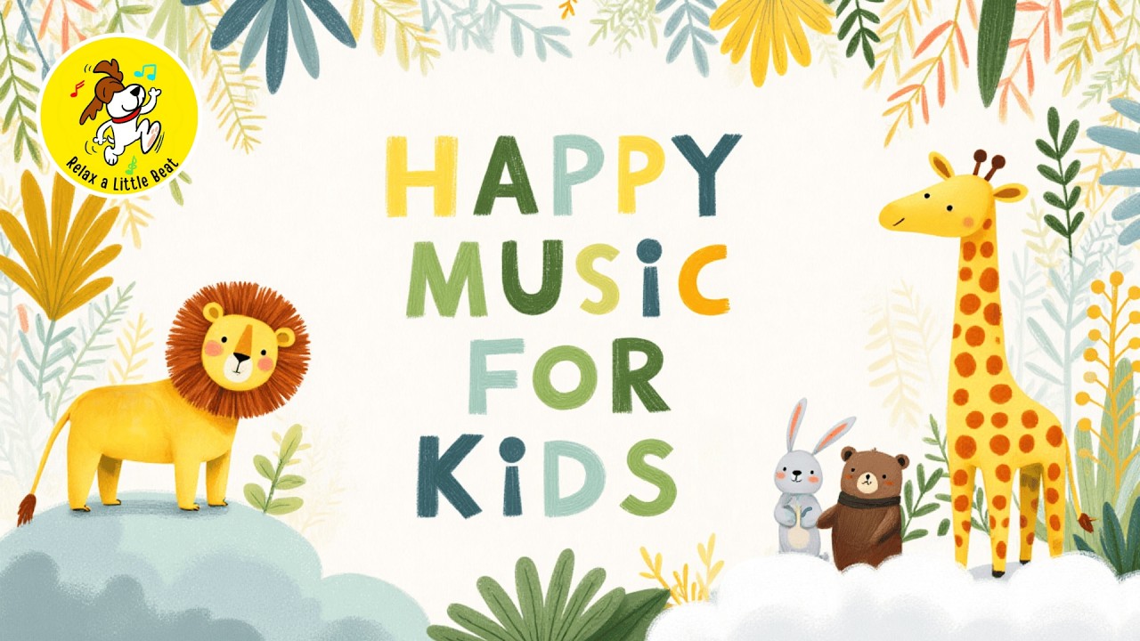 Happy Music for Playtime, Great for Babies & Toddlers | 1 Hour Happy Upbeat Morning Music for Kids