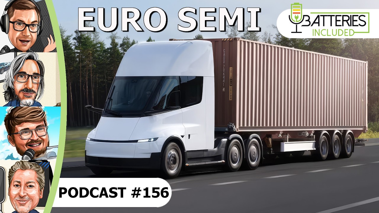 Раскрыты характеристики европейского Tesla Semi: BYD Blade превосходит его по скорости зарядки