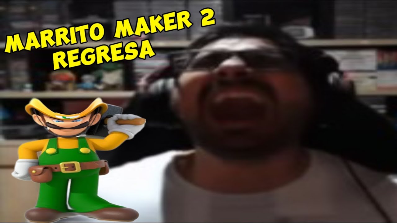 Pepe el Mago sacando sus demonios internos jugando Mario Maker 2