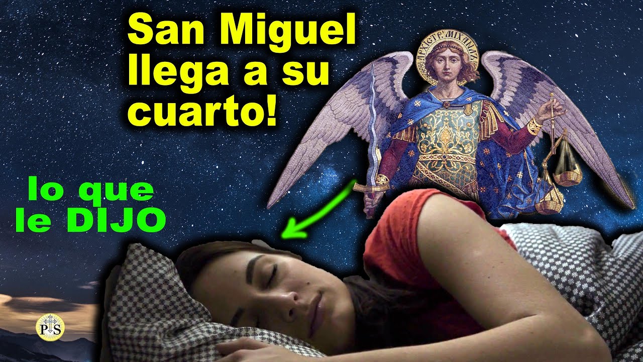 Sucedio hoy! San MIguel Arcángel se le aparece a mujer!