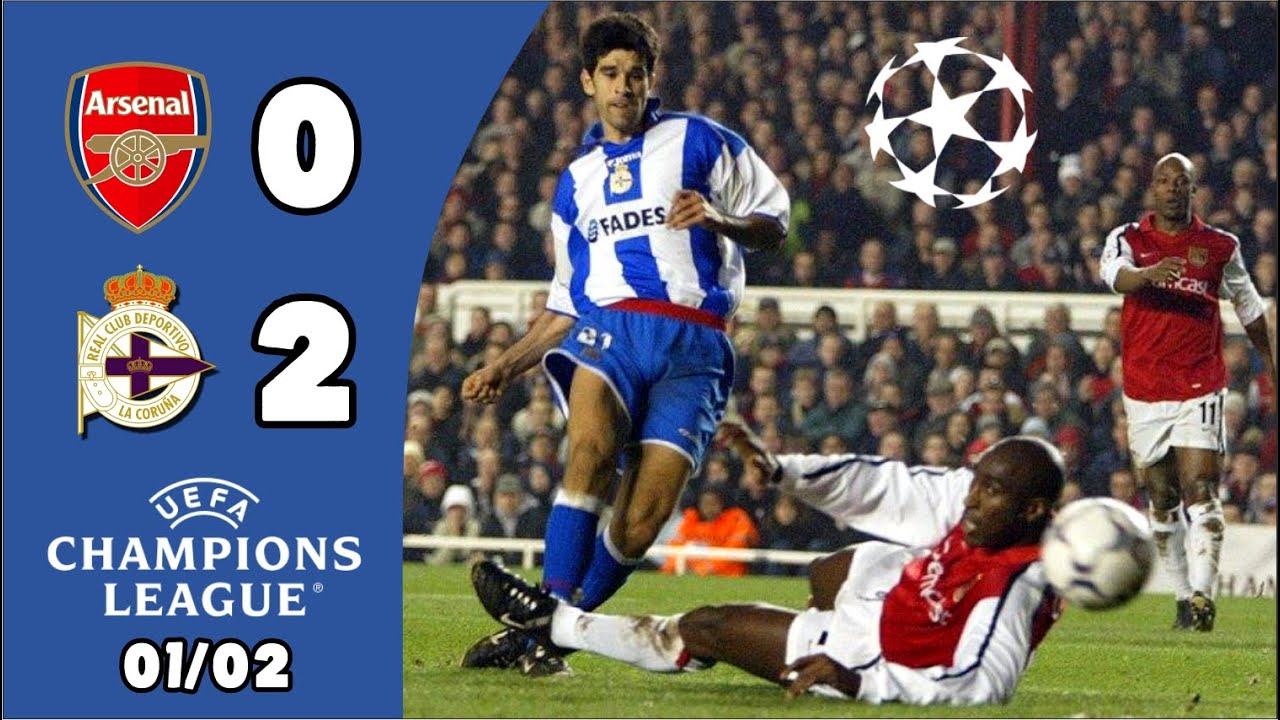 Arsenal 0-2 Deportivo | Gran victoria blanquiazul en Highbury | Liga de Campeones 01/02