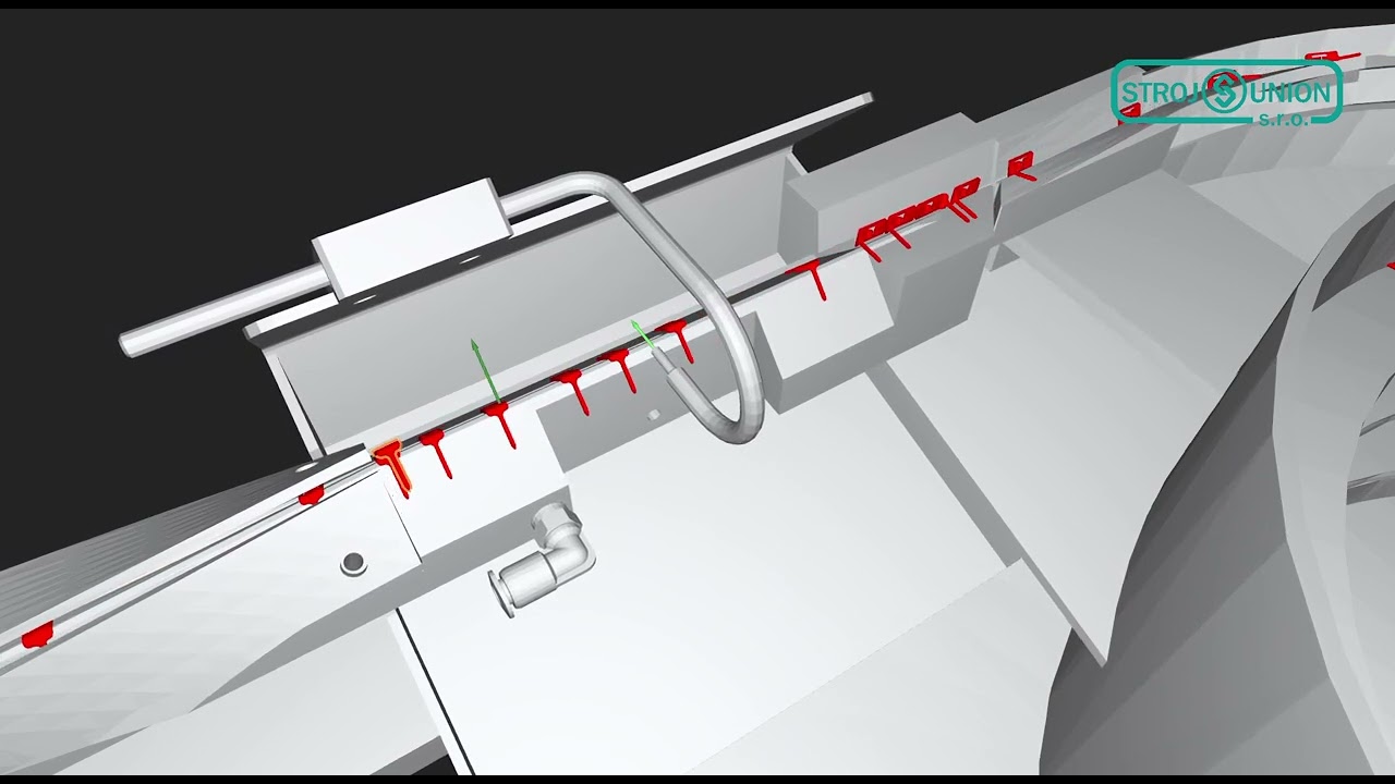 Digital Feeder - Full feeding system simulation - StrojUnion CZ