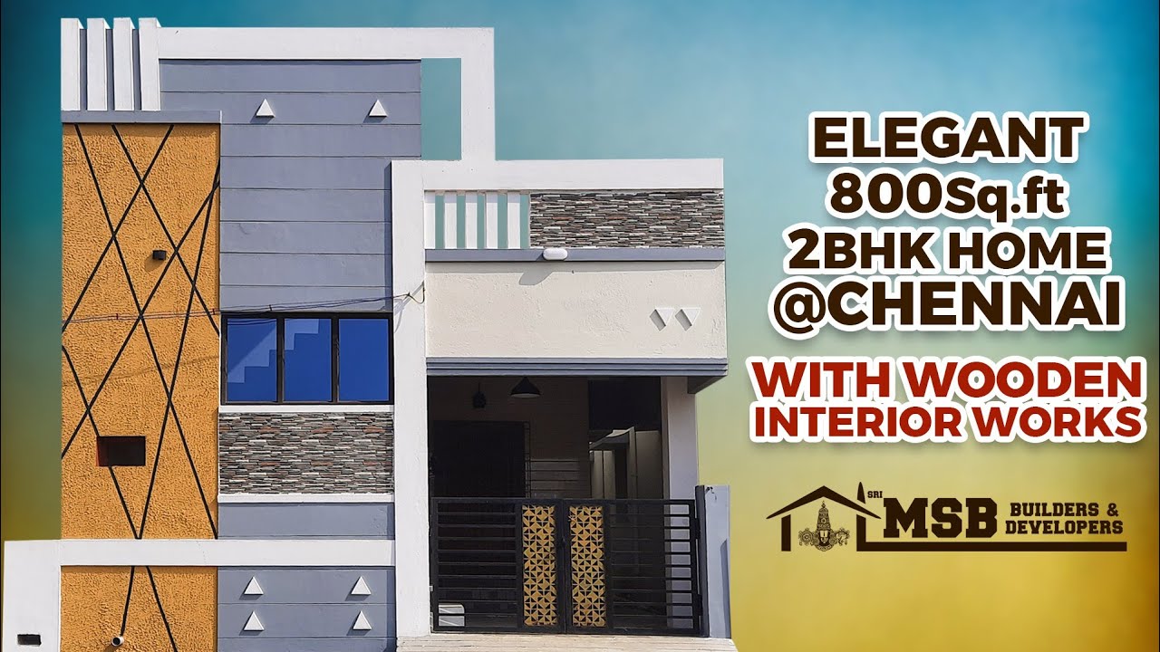 800sqft. 2BHK Compact individual Home sale in Chennai | Veppampattu |#srimsbbuilders | ☎️-9790717513