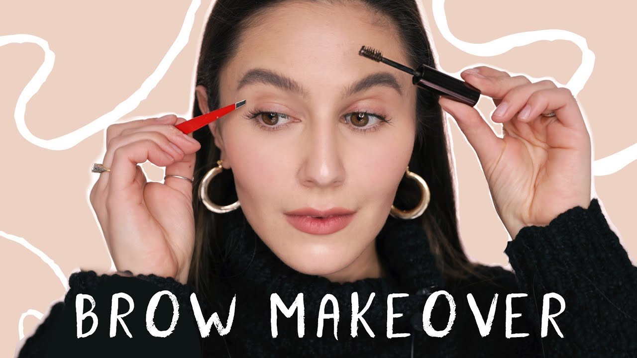 Fixing My Hairy Quarantine Brows 💁🏻‍♀️ Natural Brow Routine | Karima McKimmie