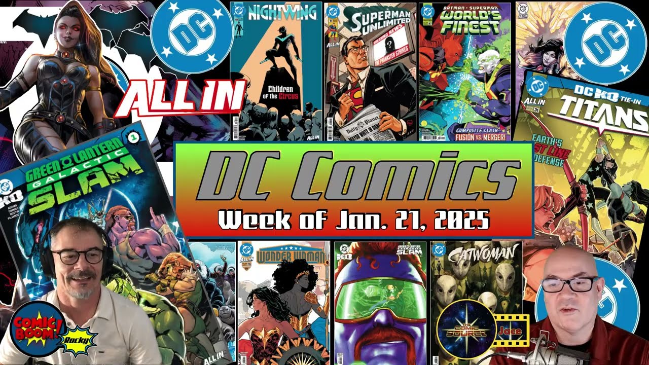 DC Comics - Jan 21/2026 - DCKO Green Lantern Grand Slam! Titans 31! Catwoman! Wonder Woman 29!