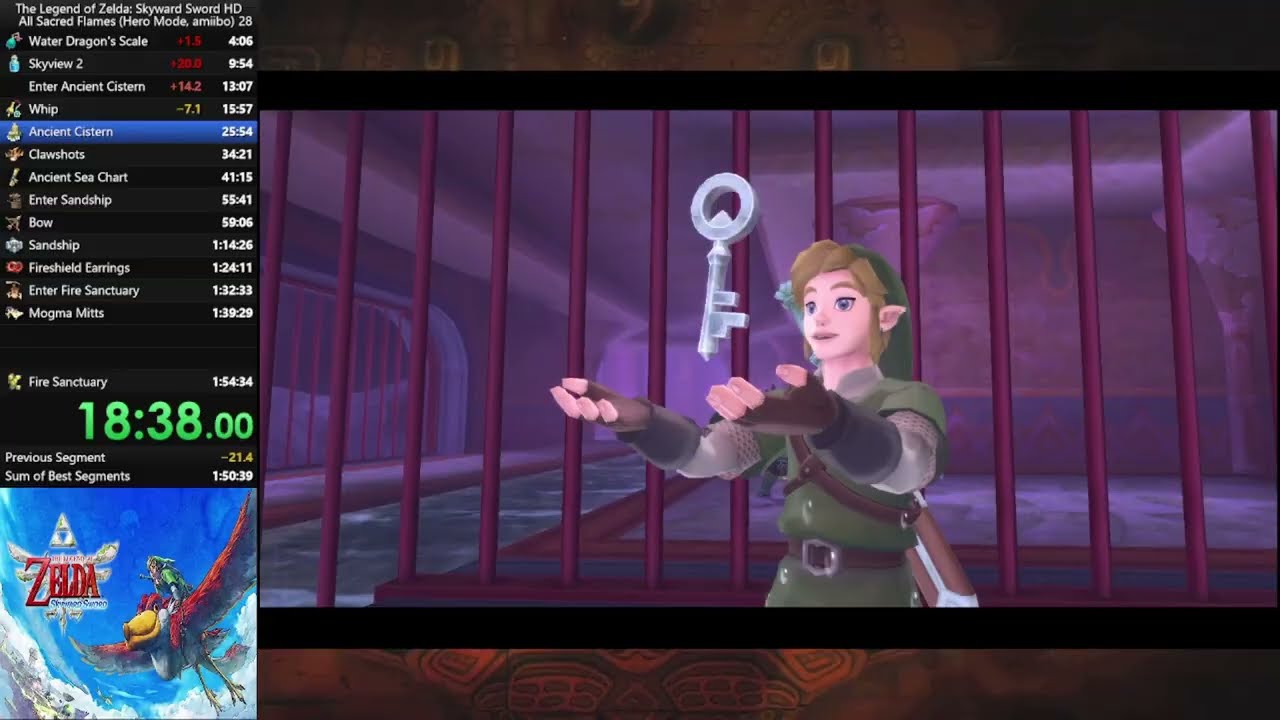 Zelda: Skyward Sword HD - All Sacred Flames in 