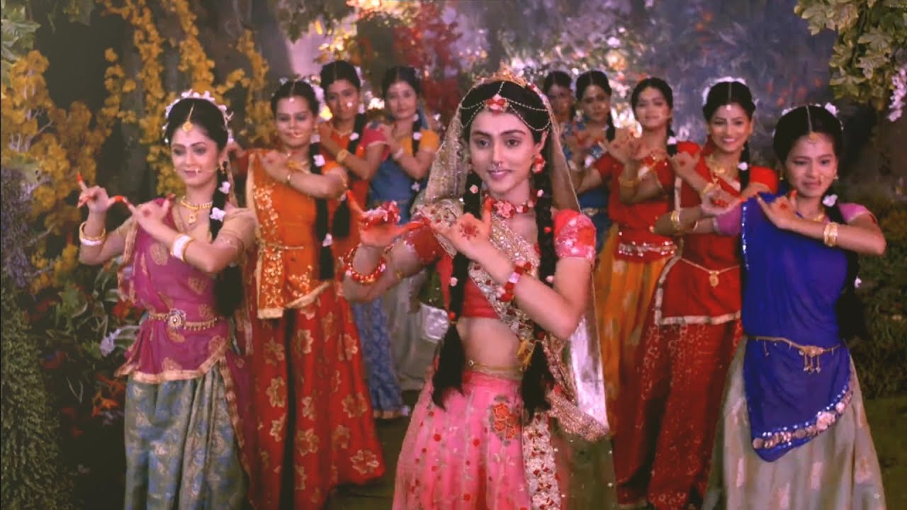 Radhakrishna Kannada Serial new song with Lyrics - Rasaleele song