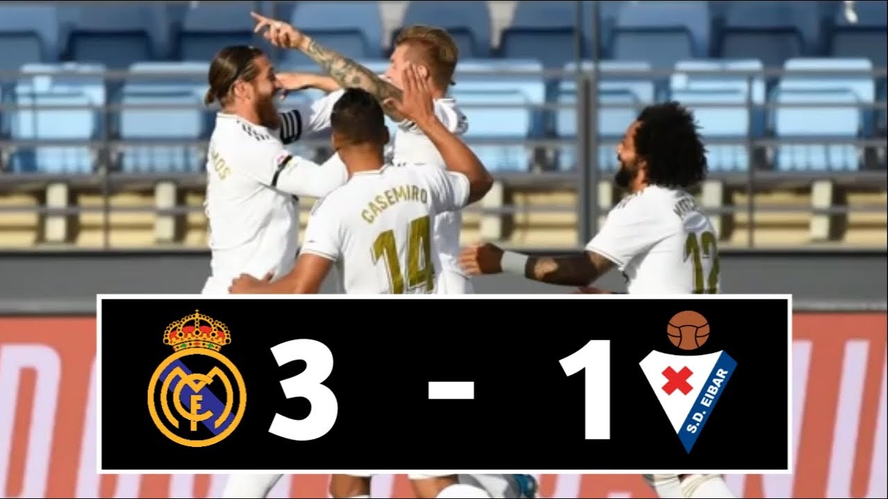 ●| Real Madrid vs Eibar |● 3 - 1 | Highlight | 2020