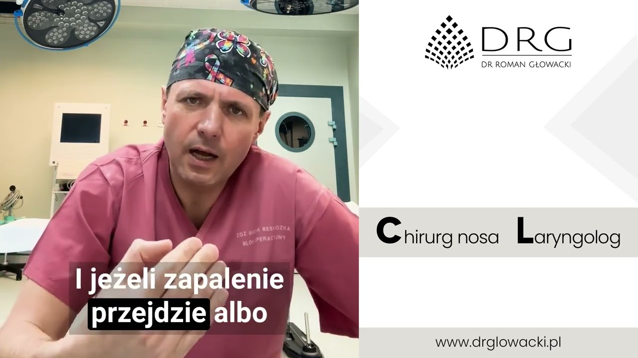 Czy zapalenie zatok może być niebezpieczne? Chirurg nosa Roman Głowacki