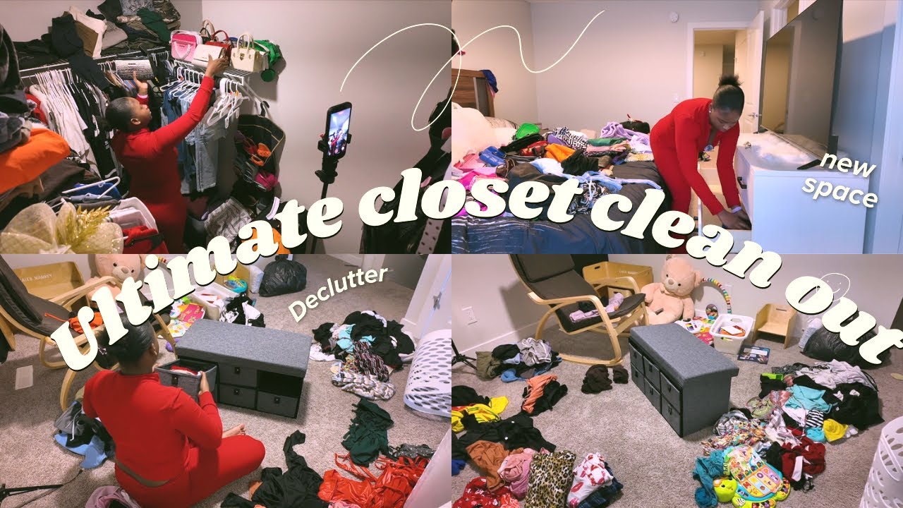 ULTIMATE CLOSET CLEAN OUT😳