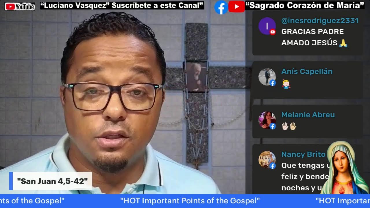 Puntos Importantes del Evangelio de San Juan 4,5-42.