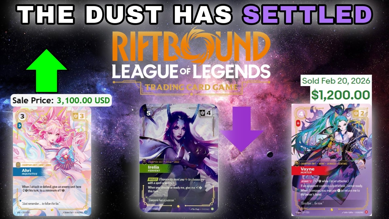 RIFTBOUND TCG | Market Watch | The Spiritforged Dust Has Settled