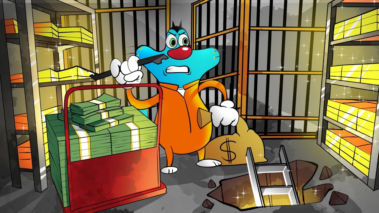 Roblox Oggy Becoming The Most Wanted Criminal With Jack In City Life | Rock Indian Gamer |