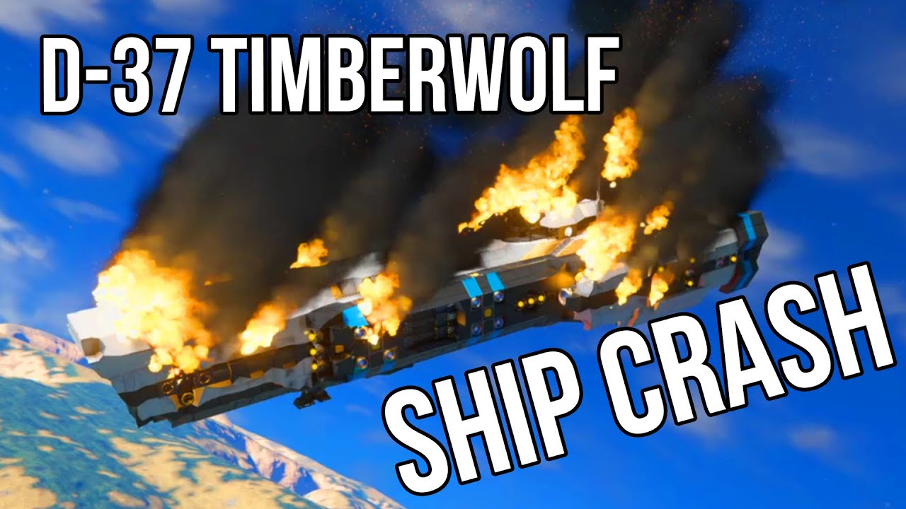 D-37 Timberwolf Crash | Space Engineers | Season 3