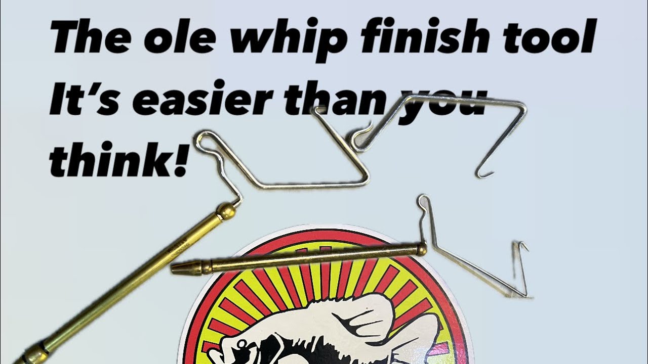 Как делать отделку с помощью хлыстовой отделки #handtiedjigs #whipfinishtool