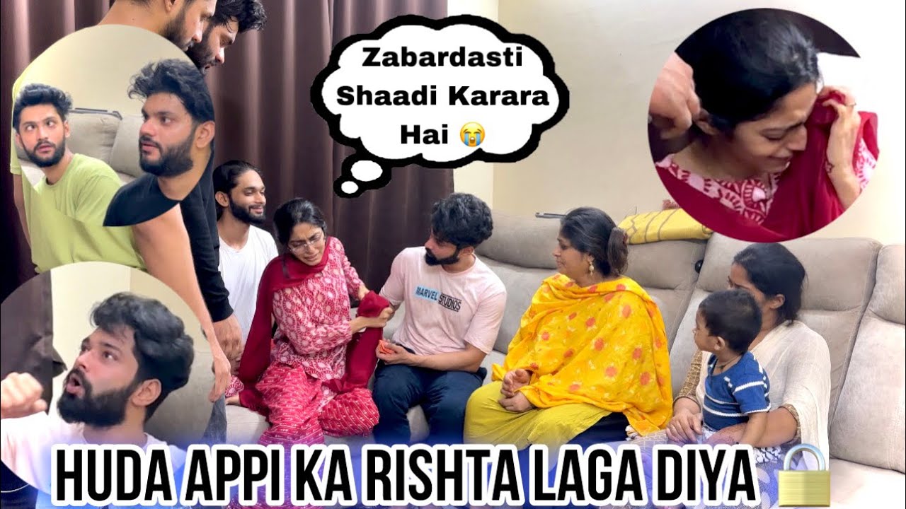 Zabardasti Shaadi Fix Kar Diya Huda Appi Ki 💍 | Rishta Prank on Sister | Fokats | Abresh & Zeeshan