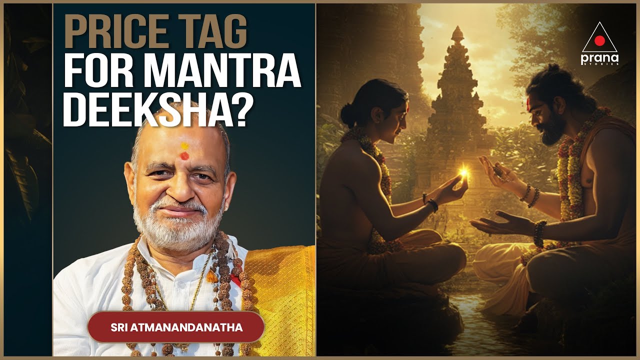 Mantra Deeksha for the Masses, But Only a Handful Become Disciples. Sri Atmanandanatha Guruji