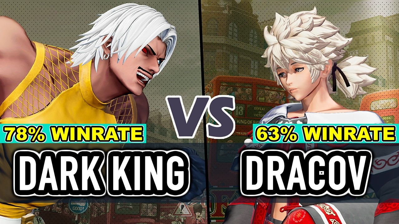 KOF XV ▰ DARK KING (Rugal / Duo Lon / O.Yashiro) vs DRACOV (Meitenkun / Darli / Billy)