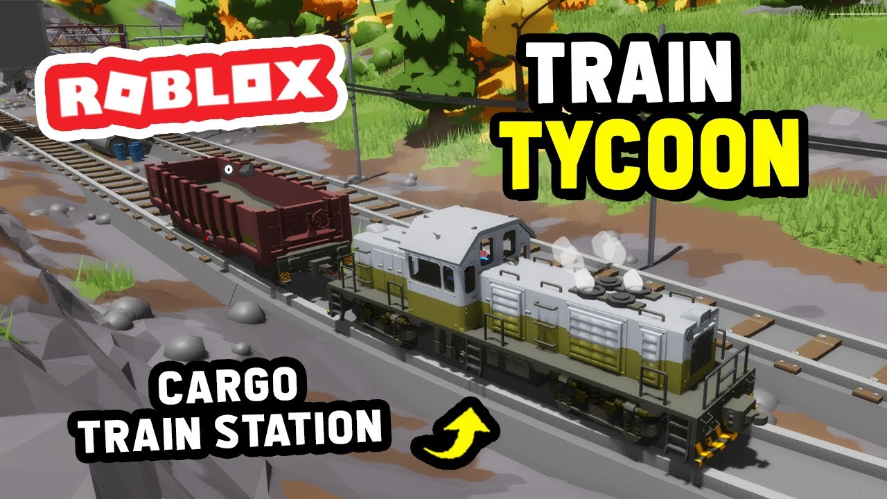 Создание собственной компании CARGO TRAIN STATION в TRAIN TYCOON