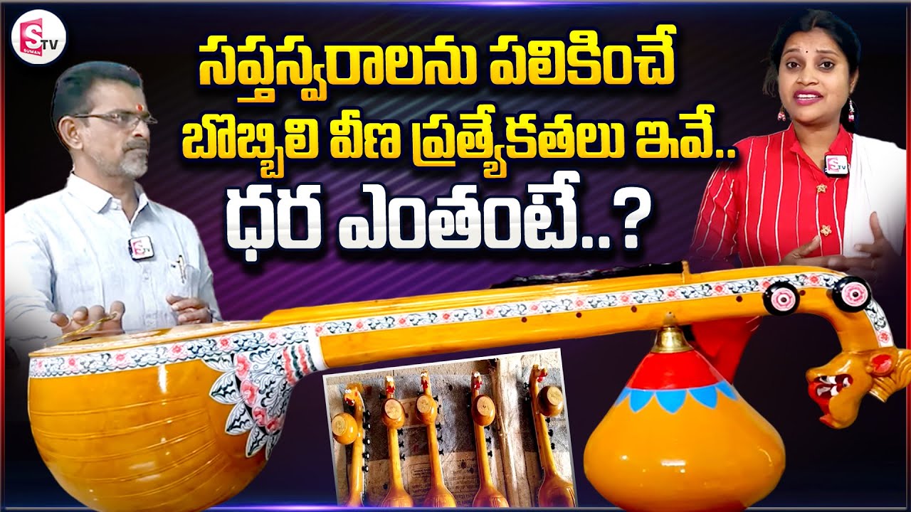 బొబ్బిలి వీణ.. | Special Features Of Bobbili Veena | Bobbili | Vijayanagaram | @SumanTVChannel