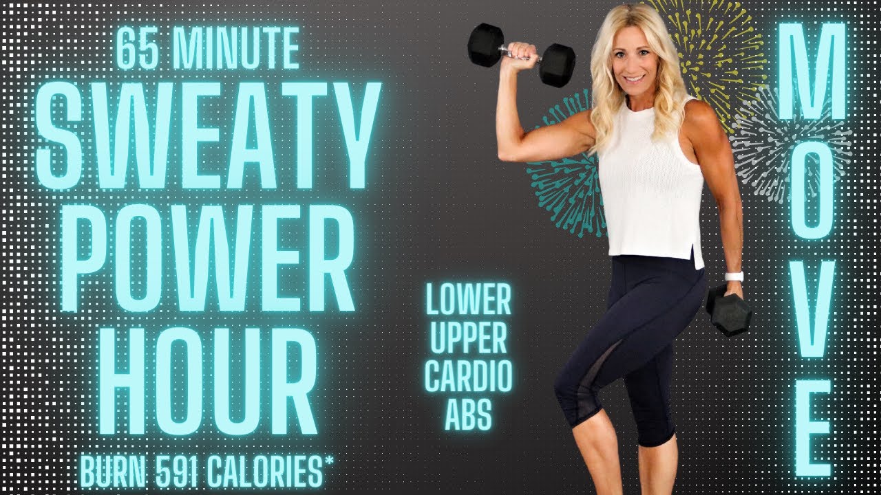 65 Minute Total Body Power Hour | Cardio & Strength | Women over 40 Workouts