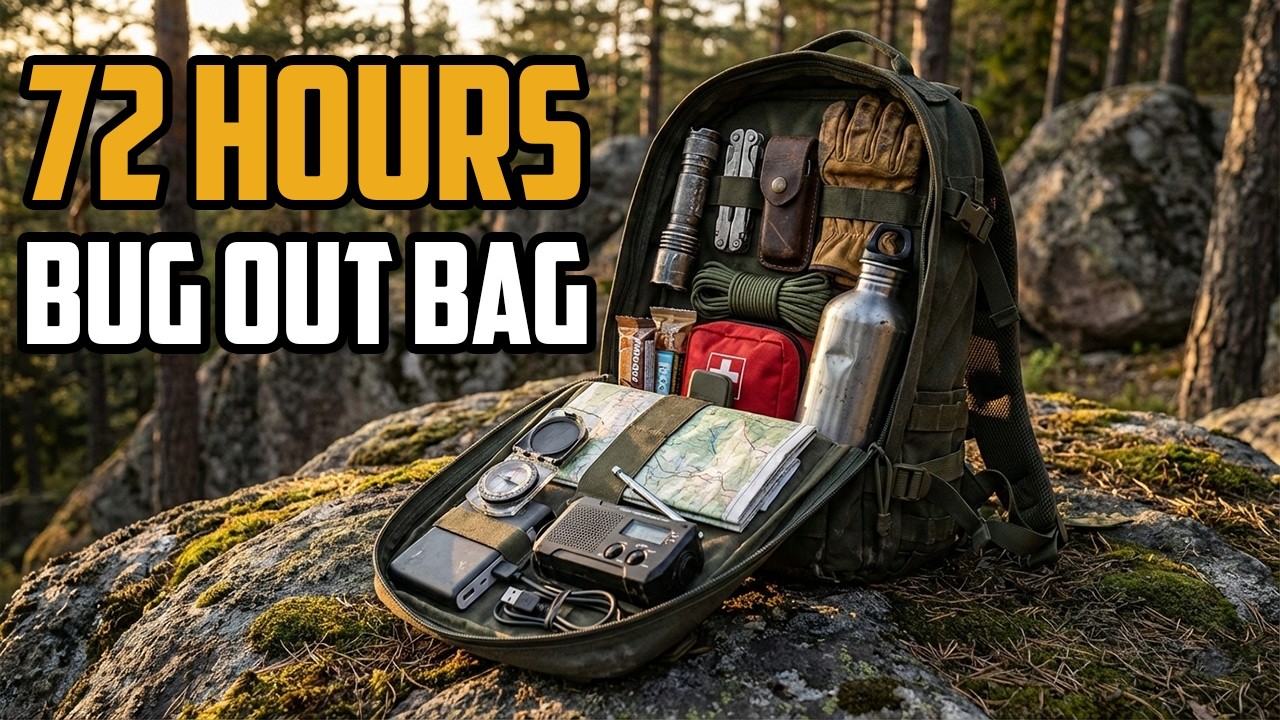 How to Build a 72-Hour Survival Bug Out Bag Like a Pro! In 2026
