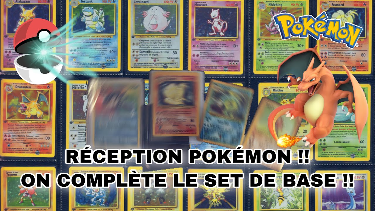RÉCEPTION DE CARTES POKEMON ! ON COMPLETE LE SET DE BASE PETIT À PETIT ! #12