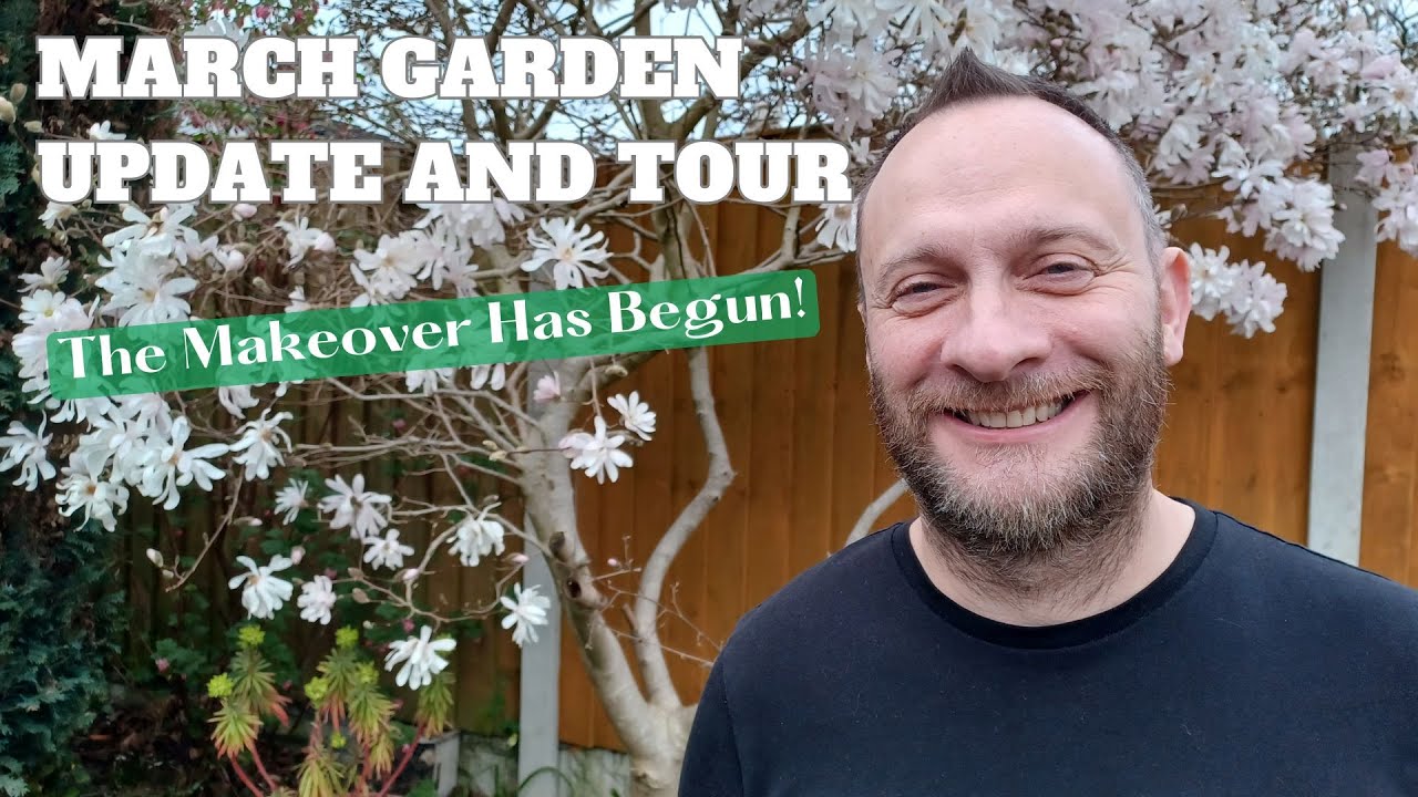 March Garden Update & Tour | What's Growing in Our Cottage Garden in Early Spring | Garden Makeover