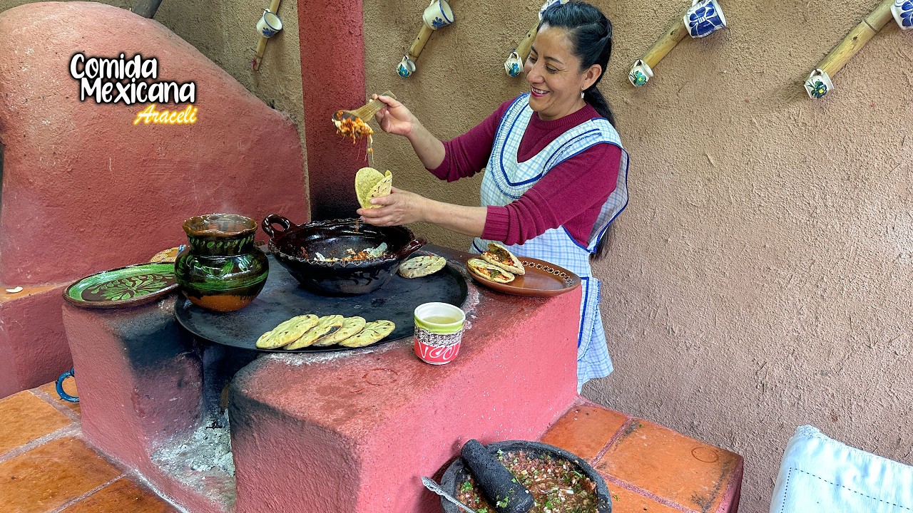 👉 Así de Fácil y Rendidora Hago Estas Gorditas de Choriqueso… y Siempre se Acaban Todo