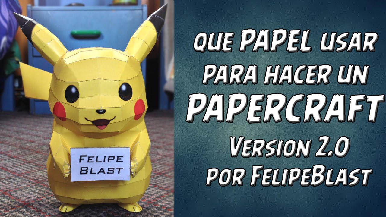 [VERSION 2.0] Qué papel usar para hacer un Papercraft - Consejos y Trucos para Principiantes #3