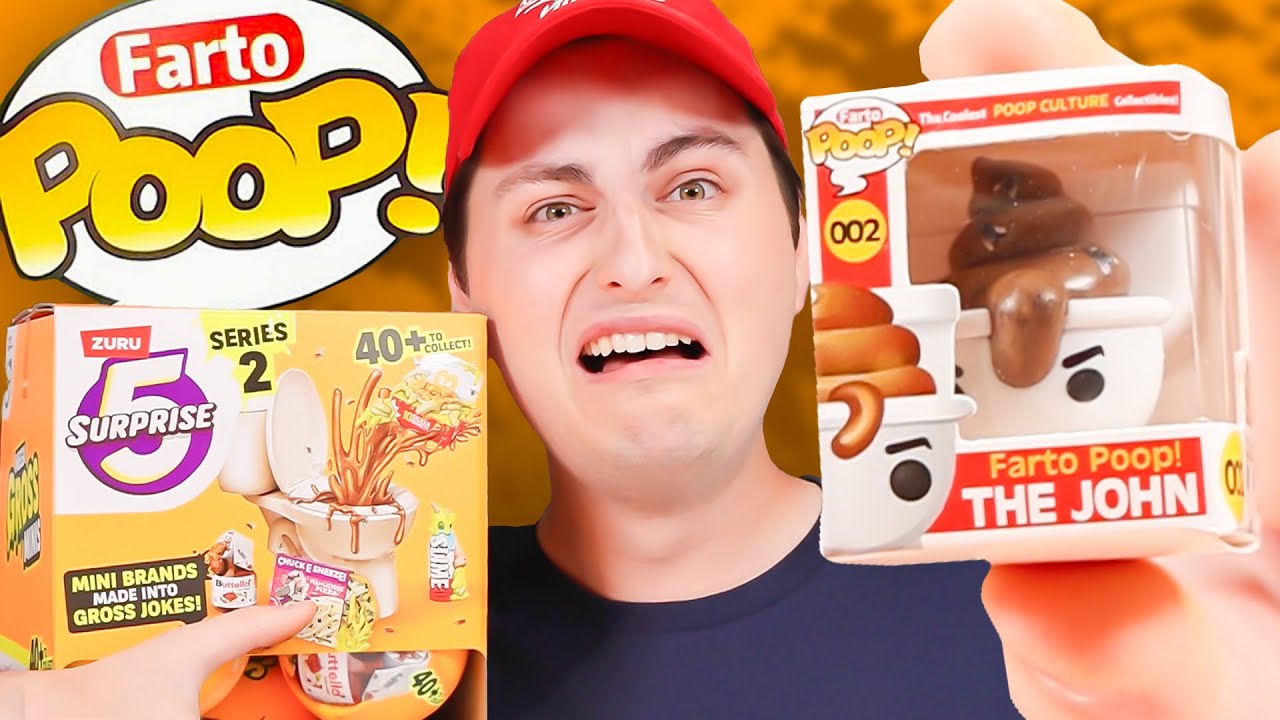 The Hunt For The RARE Funko Poop Toilet! (Mega Gross Minis)
