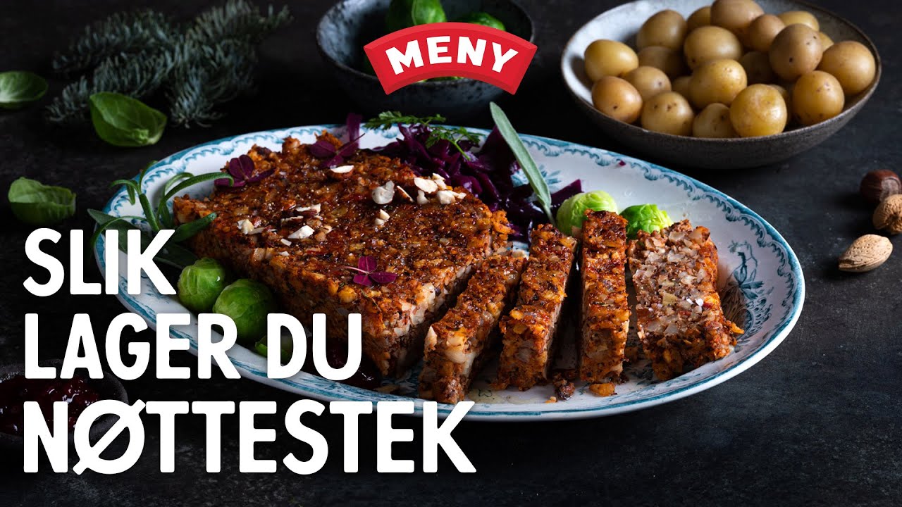 Slik lager du nøttestek