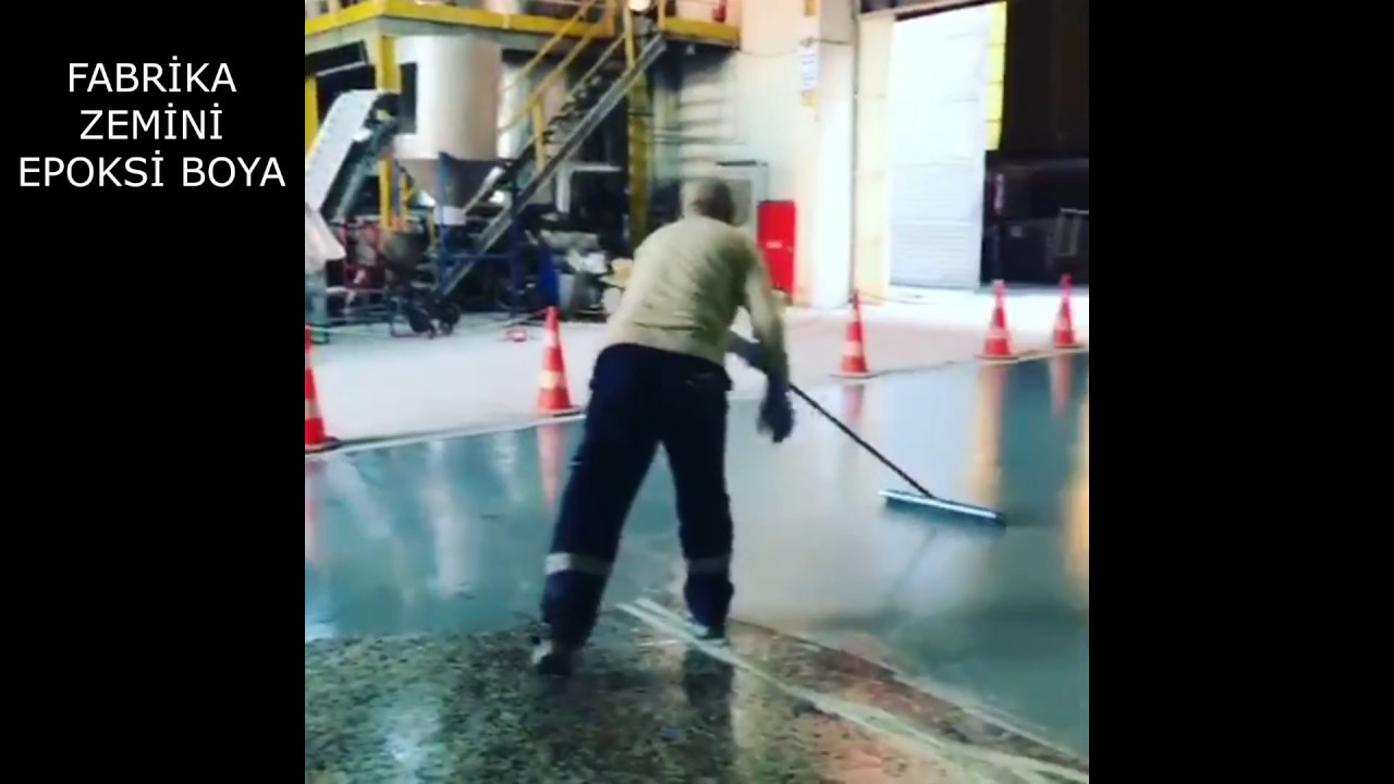 Kapalı Otopark & Fabrika Epoksi Boya Zemin Kaplama