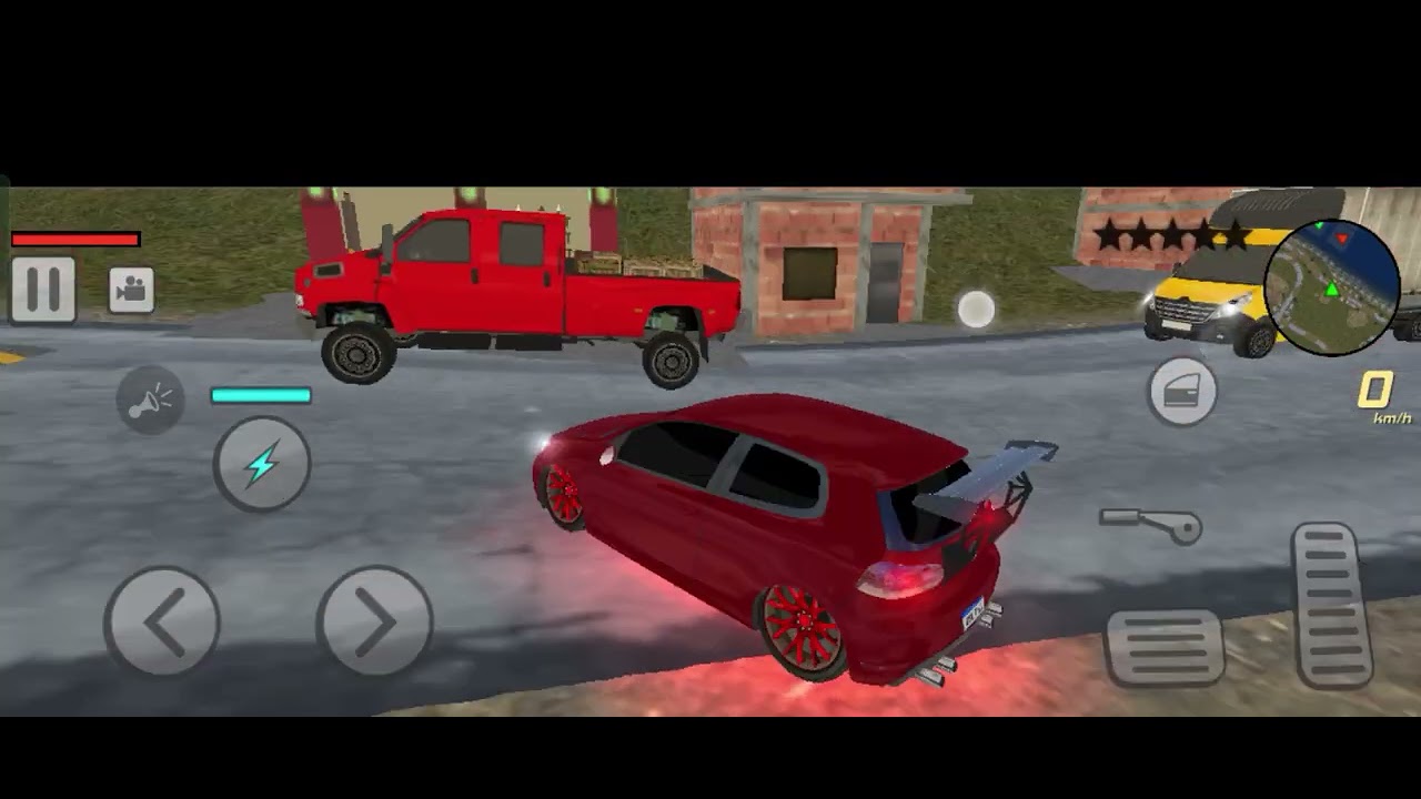 hari ini kita main game....... BRASIL TUNING 2 aku sudah modifikasi mobil aku