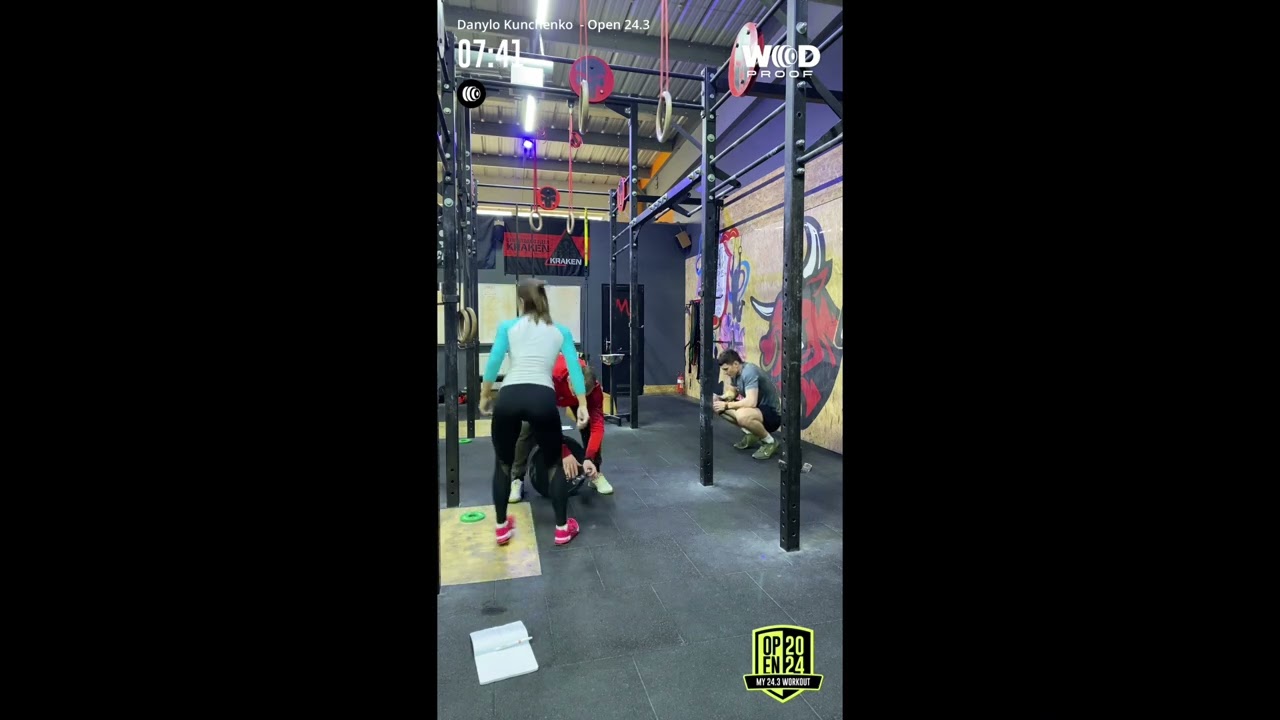 CrossFit Open 24.3 Danylo Kunchenko UA