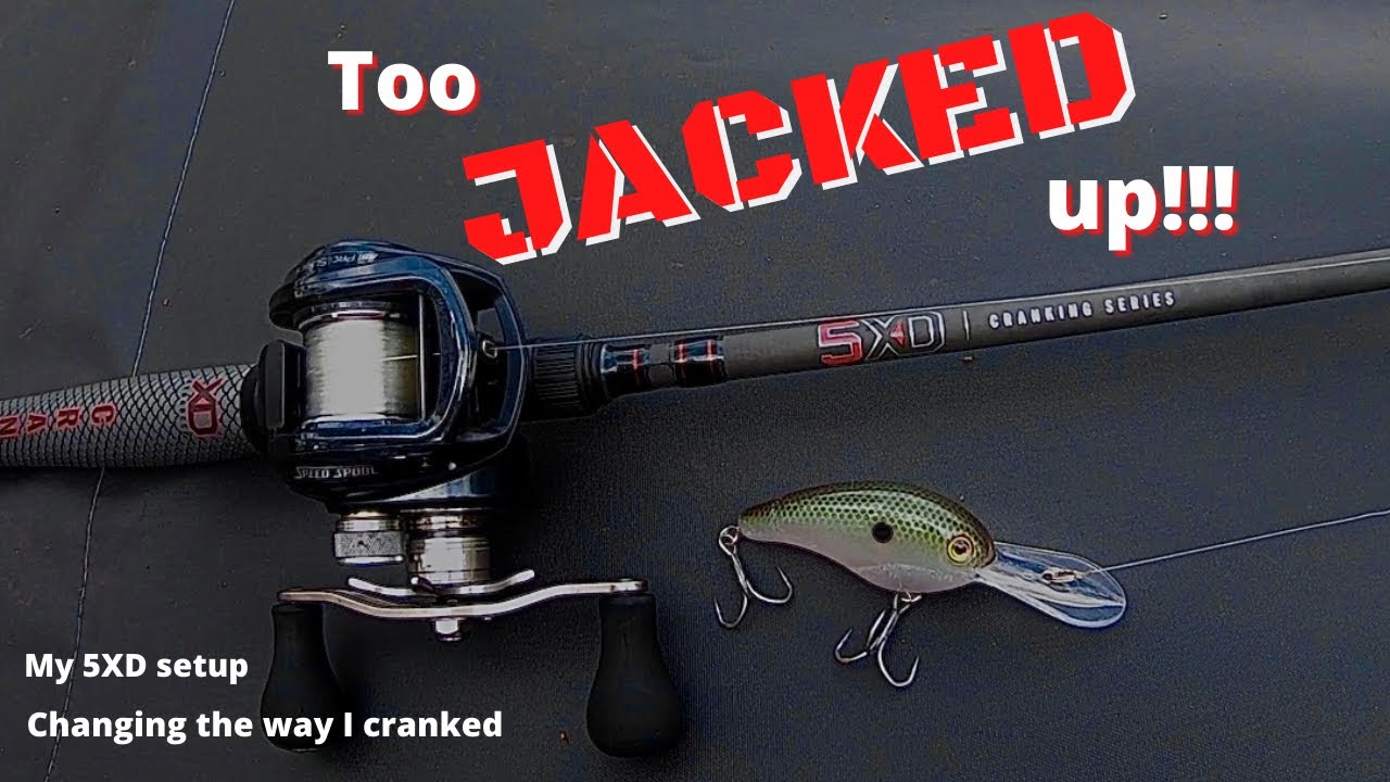 Cranking a 5XD----TOO JACKED UP----(My cranking set up)