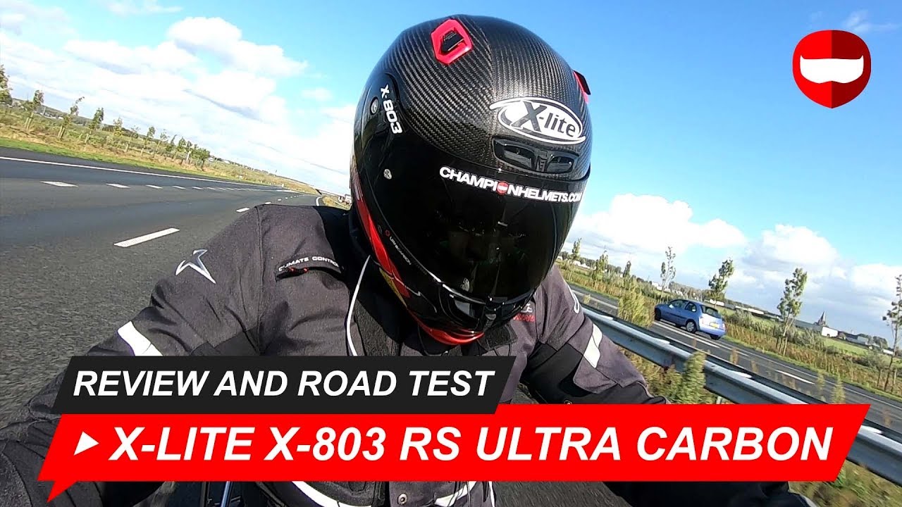 X-Lite X-803 RS Ultra Carbon Обзор и дорожный тест - ChampionHelmets.com