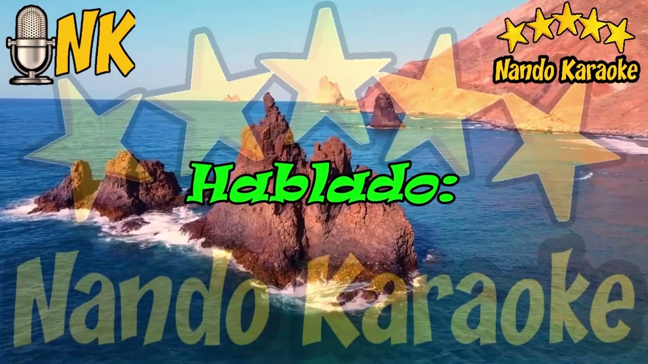 SABRÁS QUE TE QUIERO - Los Galos Karaoke
