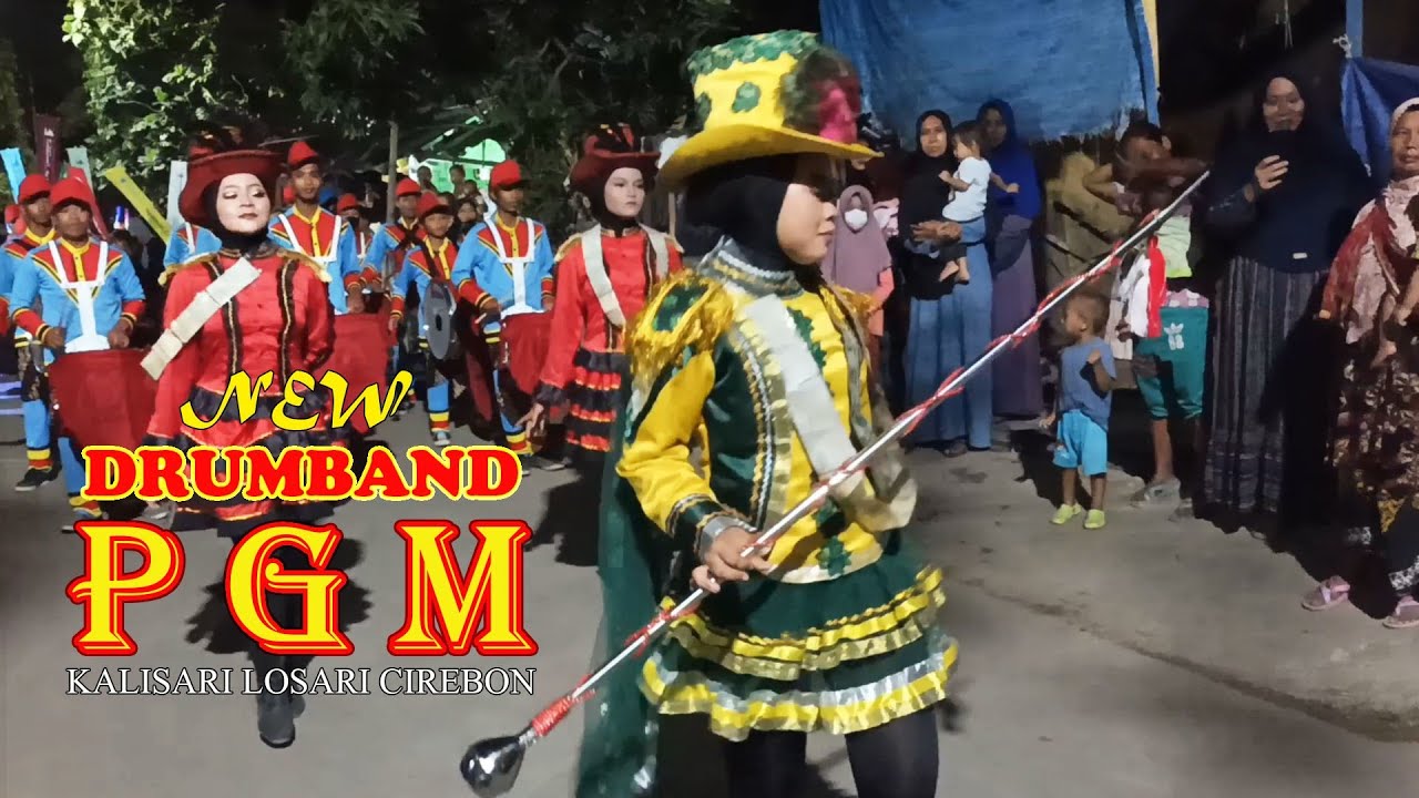 TERBARU DRUMBAND PGM KALISARI LOSARI || Live di Desa Mulyasari Dalam Acara Tahun Baru Islam