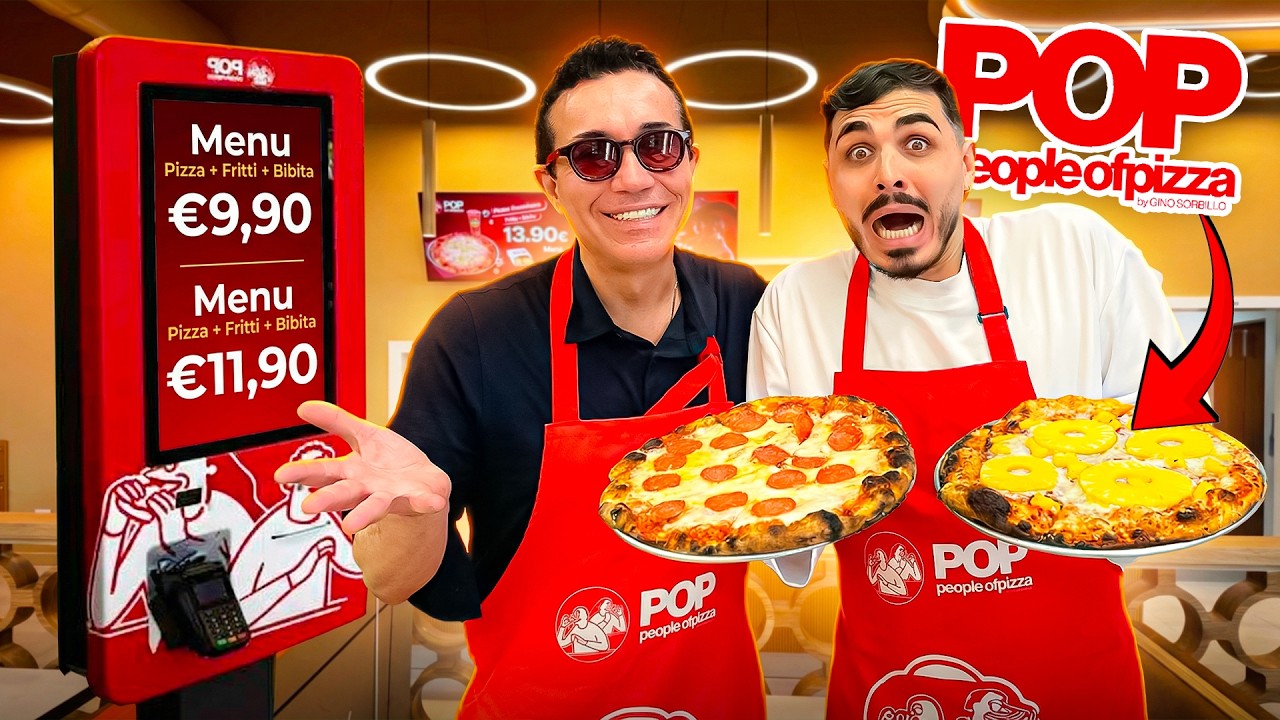 🍕 Provo Il Primo FastFood Italiano Della Pizza: POP È ASSURDO!