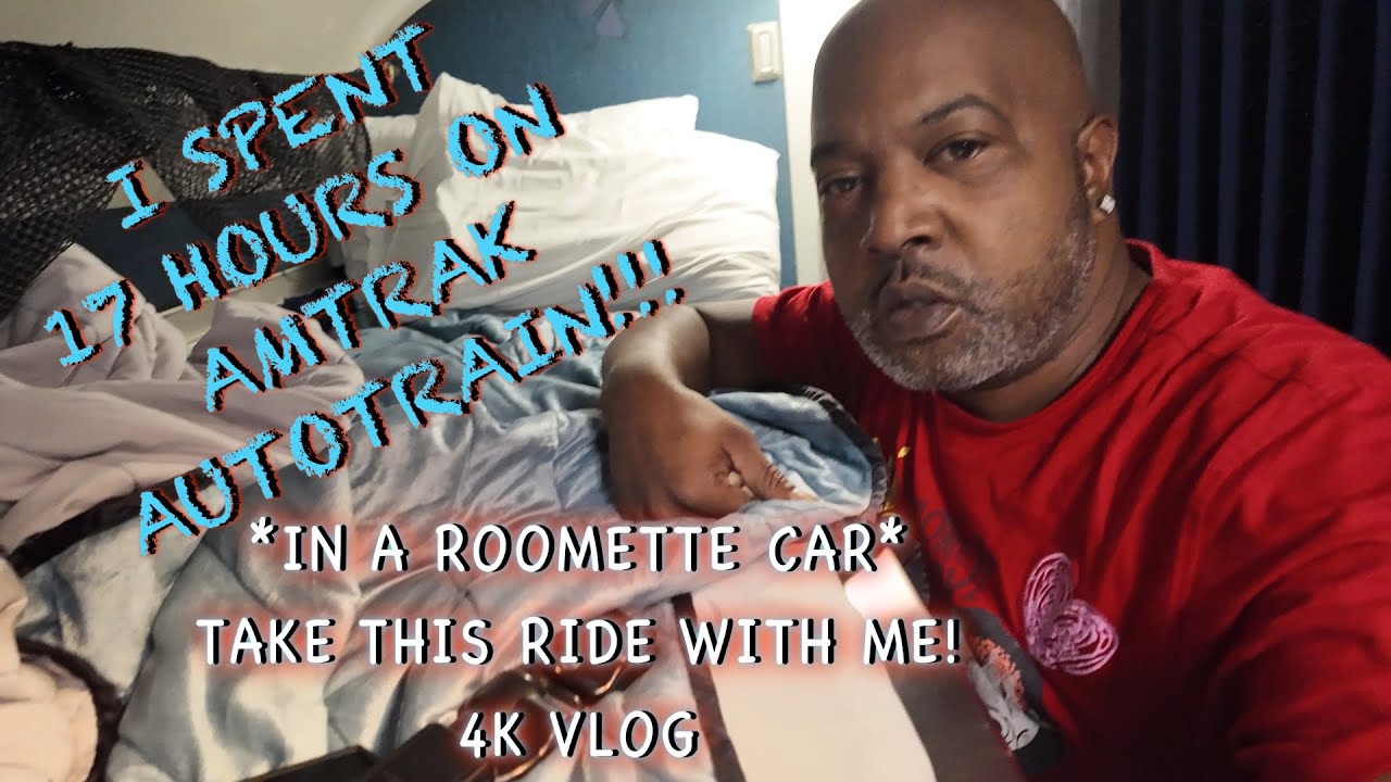 COME WITH ME ON THE LONGEST RIDE YOU DIDN'T KNOW YOU NEEDED! AMTRAK AUTO TRAIN ROOMETTE TRIP #vlog