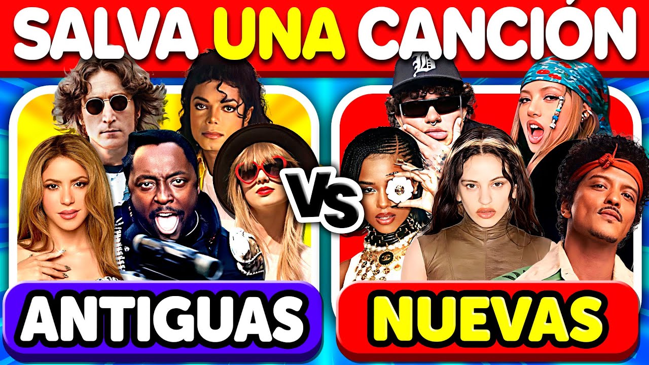 Canción Antigua Vs Actual 🎸 ¿Cuál Prefieres? 🎶  | Play Quiz de Música