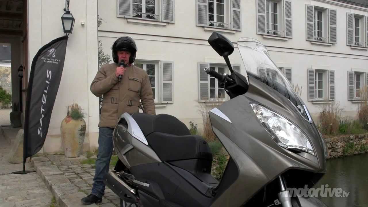 Тест Peugeot Satelis II