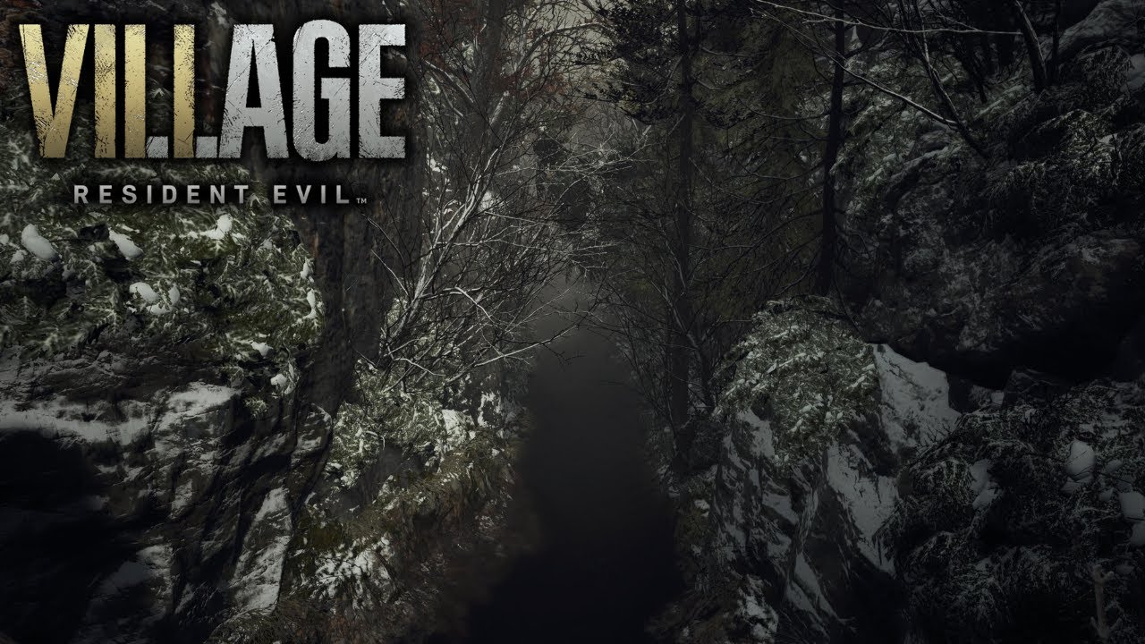 Flowing River in the Mountain | Wind & Water | Resident Evil Village Ambience 🎧