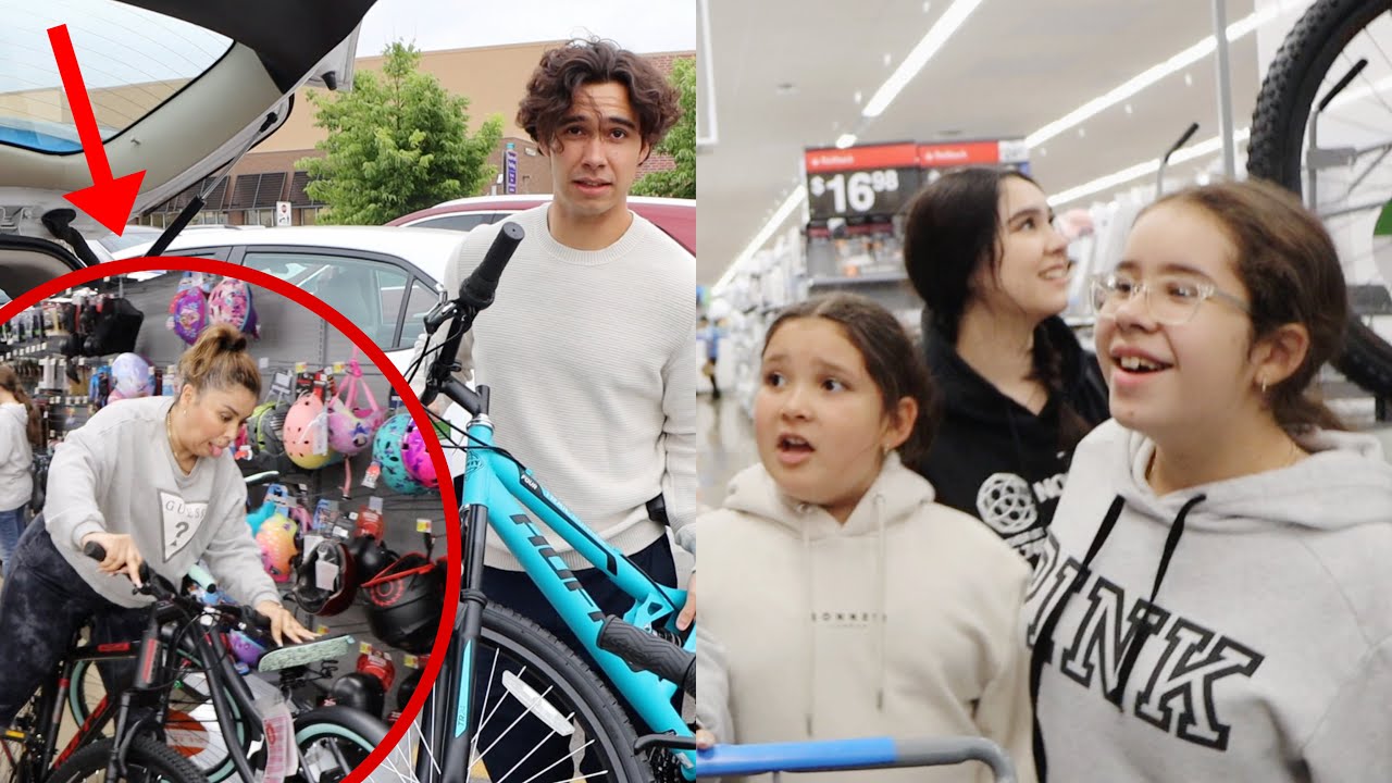 Surprising My Whole Family With Brand New Bikes!