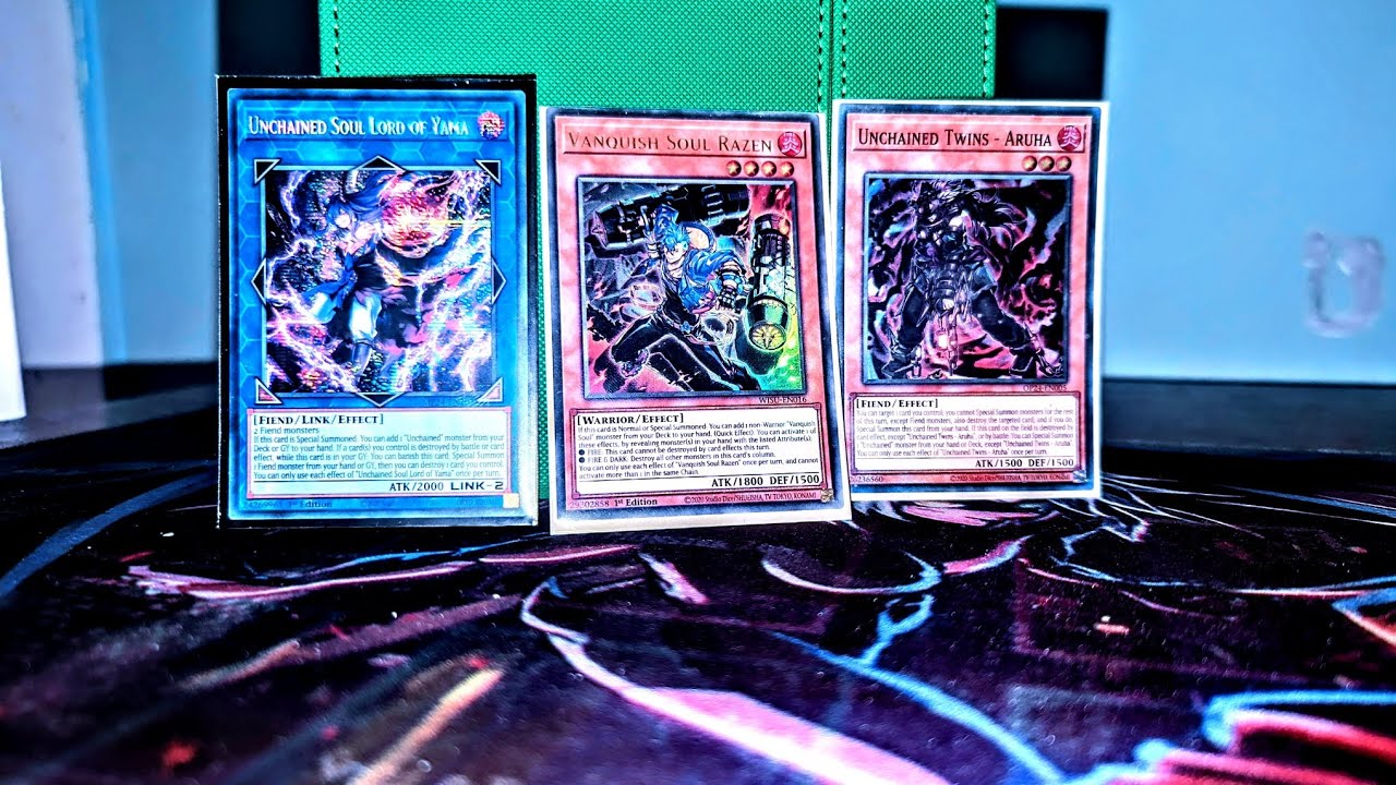 Yu-Gi-Oh: Unchained Vanquish Soul Deck Profile October 2024