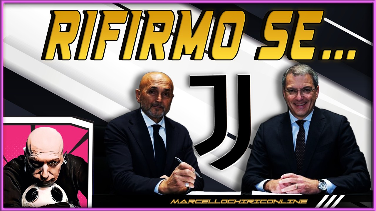 La Juventus è convinta di proseguire con Spalletti, ma lui resta solo se otterrà garanzie.