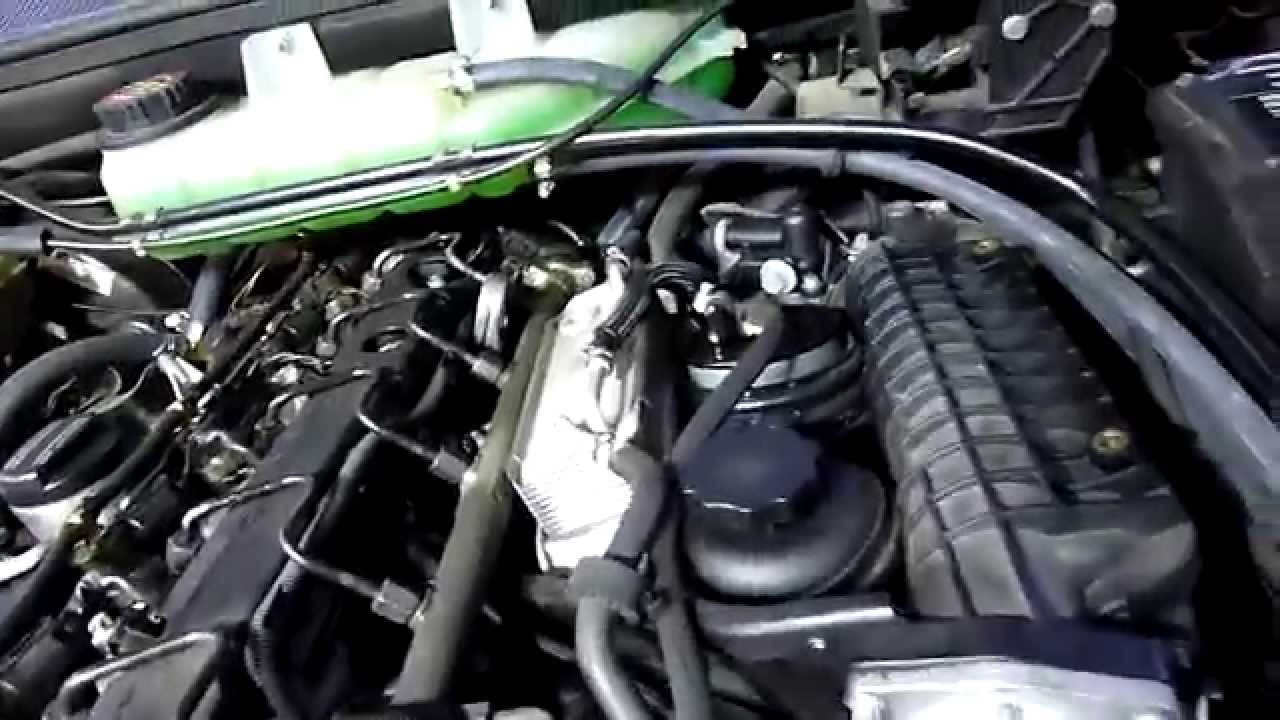Плановое техническое обслуживание Mercedes ML270cdi, часть 1.