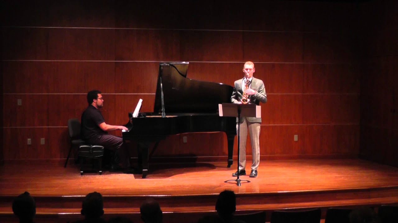 Sonata for Alto Saxophone and Piano (Phil Woods)